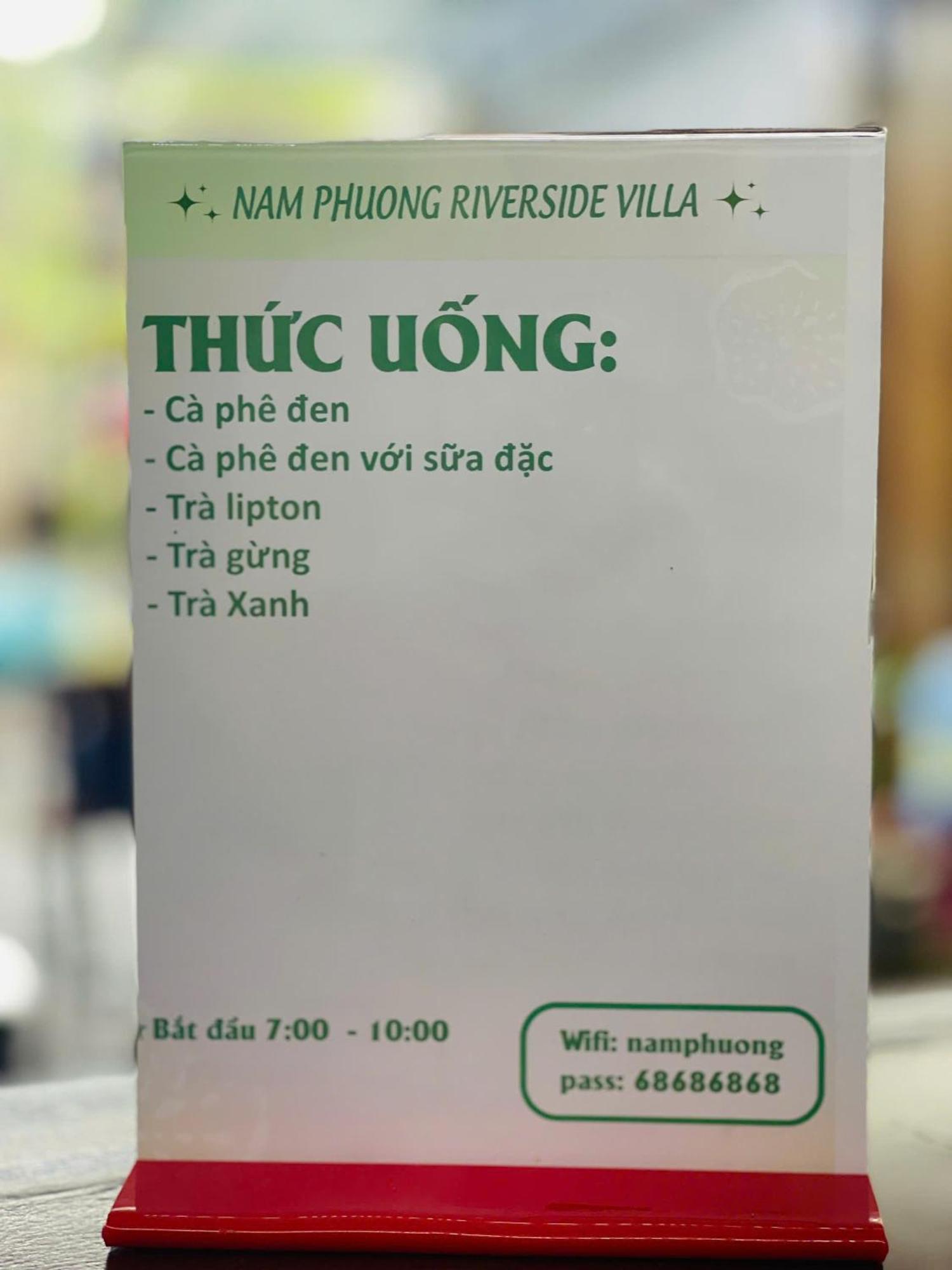 Nam Phuong Riverside Villa Hue Zewnętrze zdjęcie